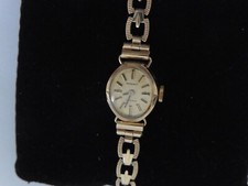 Orologio inglese da polso donna anni 30 in oro 9 ct