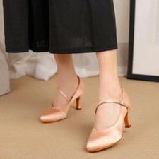 Womens Pointed Toe Kitten Heel