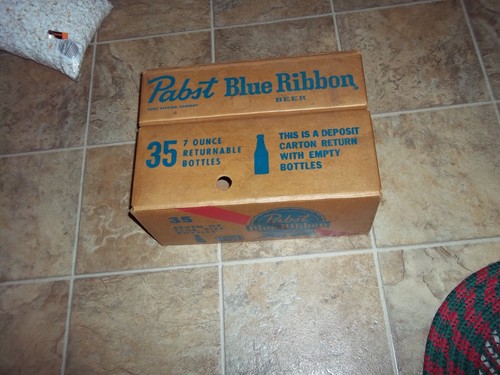 Vintage pabst blue - vintage, beer