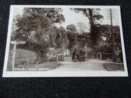 Canon bridge ruislip - canon, postcard