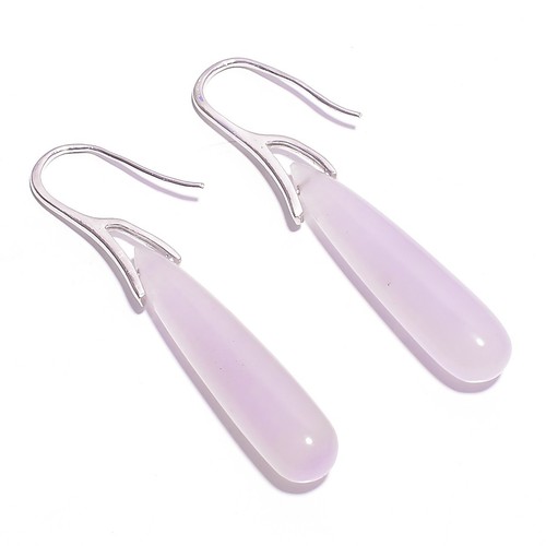 Orecchini goccia giada - a,