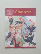 VINTAGE FABBRI  FIABE SONORE N.17 1966 + 45 GIRI I SETTE CORVI