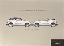 Chrysler PT Cruiser Cabrio STUDIO depliant brochure depliant