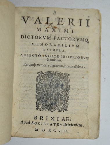 Valerius maximus ediz - –,