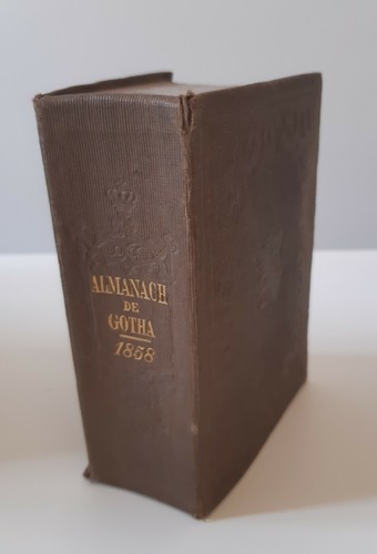 Almanach gotha 1858 - almanach, de