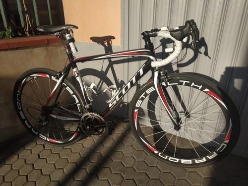 Bici corsa usata scott - da,
