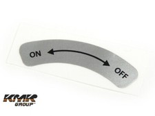 K2728 ADESIVO ON-OFF SOPRA ASTA BENZINA PER VESPA 50 125 PK XL - XL2