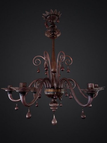 Antico lampadario murano - antico,