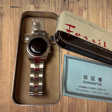 Raro orologio FOSSIL JR7750 mai usato con scatola manuale scheda garanzia...
