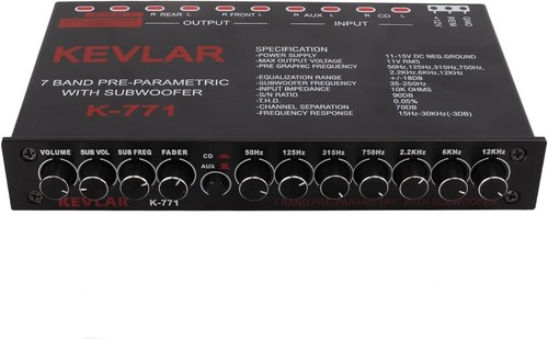 Equalizzatore auto bande - 7,