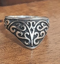 Anello Fede etnico Uomo