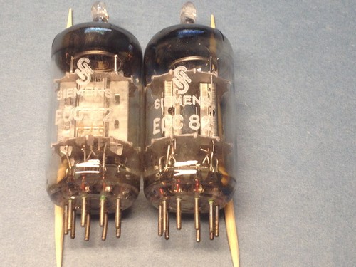 Siemens ecc82 12au7 silver - siemens, /