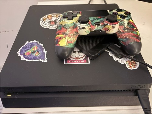 Sony playstation black - playstation, 4
