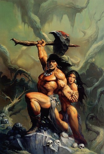 Conan the barbarian ken kelly - the,