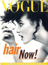 VOGUE Magazine Italia HAIR January 1996 SHALOM HARLOW Julien D'Ys