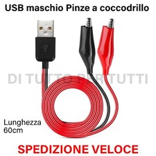 Cavo USB maschio con uscita