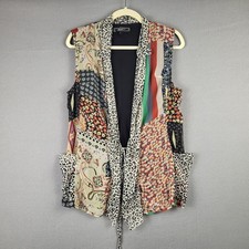 Cardigan gilet patchwork