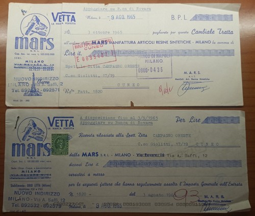 Cambiali del 1959 mars - del,