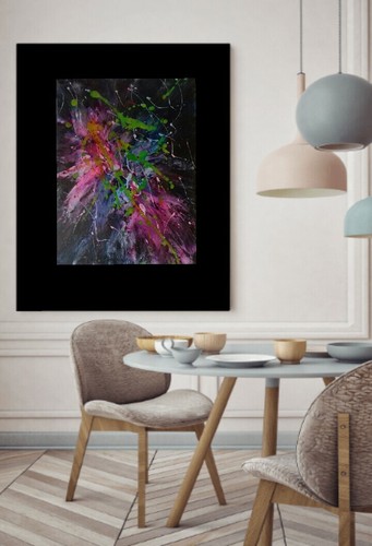 Quadro acrilico astratto