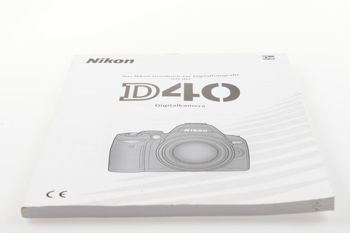 Nikon d40 manuale utente - utente, it