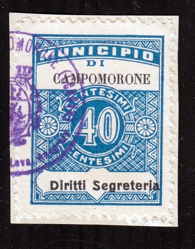 Italy municipal stamps - stamps,