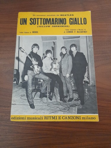 Beatles sottomarino giallo - beatles,