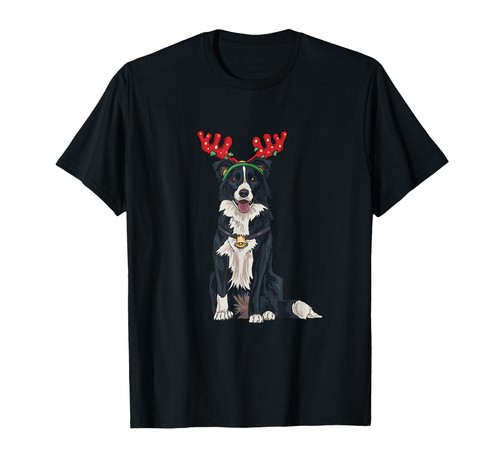 Christmas border collie - christmas,