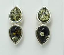 Moderne Orecchini In Ambra