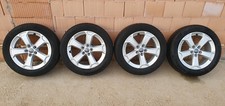 N.4 CERCHI IN LEGA di 17"- ORIGINALI AUDI Q2 con 4 gomme termiche 2CONTI+2 BRIDG