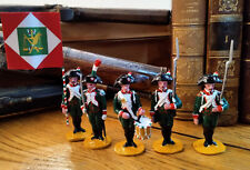 SOLDATINI DI PIOMBO NAPOLEONICI FANTERIA REPUBBLICA ITALIANA 1803  TOYSOLDIERS