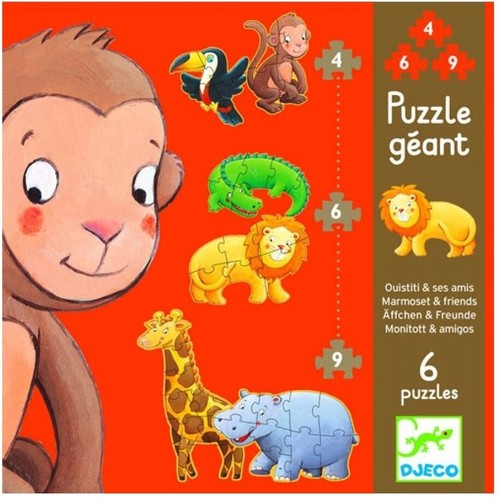 Djeco puzzle gigante - djeco,