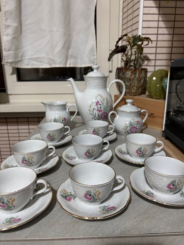 Servizio caffè vintage - servizio,