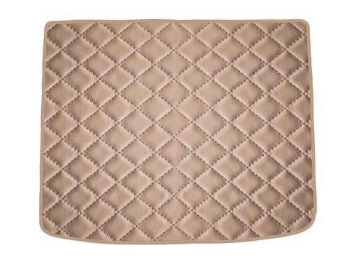 Beige scuro ecopelle - beige,