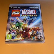 Lego Marvel Super Heroes PS3 Gioco Italiano Completo Di Tutto Disco Quasi Nuovo
