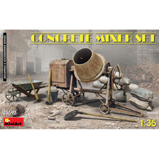 CONCRETE MIXER SET KIT 1:35