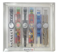 Orologi da Polso Swatch Boston Art of Time 2 USAPACK7 6PZ 1996