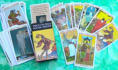 Mazzo nuovo carte tarocchi - carte,