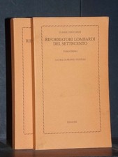 Riformatori lombardi Settecento - Einaudi / Classici Ricciardi 72 - 1978 (2 v...