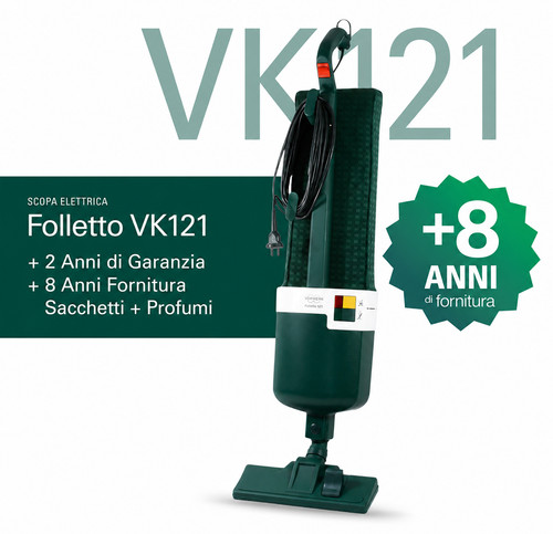 Aspirapolvere folletto 121 - aspirapolvere,