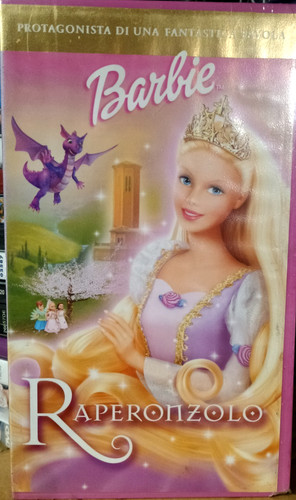 Barbie raperonzolo vhs - barbie,