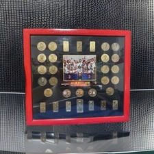 Medagliere Del Milan Per Sempre 31 Medaglie "Gazzetta Dello Sport" Quadro Raro