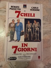POSTER LOCANDINA VIDEOTECA 7 CHILI IN 7 GIORNI