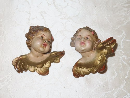Pezzi putti coppia angeli - 2,