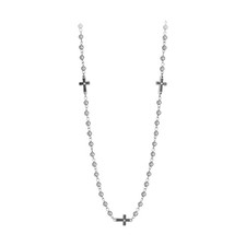 Collana in acciaio con