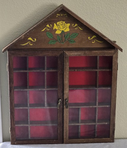 Vetrinetta vintage legno - vintage, da