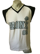 MAGLIA FUBU COLLECTION BRONX 05 CANOTTA URBAN CITY JERSEY ATHLETIC VEST SIZE M
