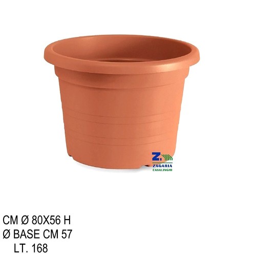Vaso cilindro tondo diam cm - vaso,