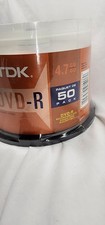 TDK DVD-R 8x 4.7GB 120 Min 50