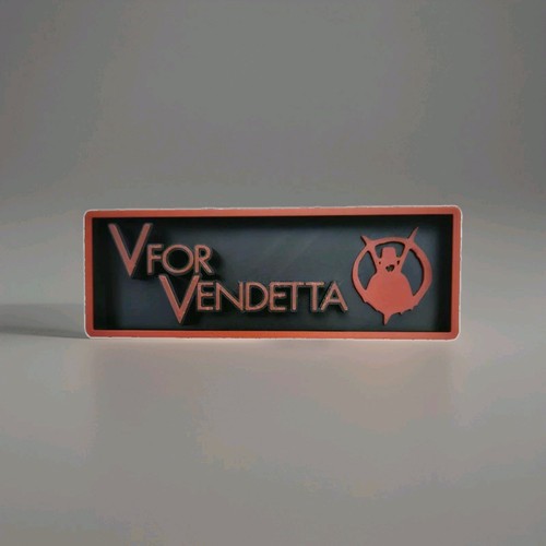 For vendetta logo insegna - vendetta,