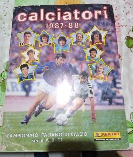 Album calciatori 1987 - album, 1987-88